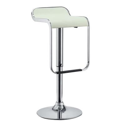 China 2022 Modern JINXUAN Bar Furniture Hotel DIY Bar Chair Customized Chrome Leg Bar Stools For Home for sale