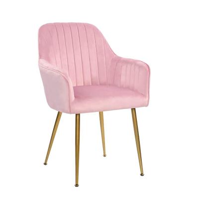 China Adjustable Furniture Living Dining Room Reading Chair Tea Corner Chair Pink Modern Office Chair (Height) for sale