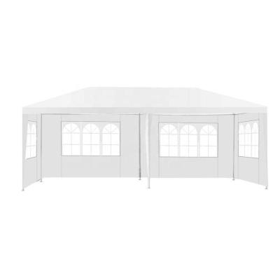 China Car Wrapping Parties Wedding Commercial Activity BBQ with 6 Removable Outdoor Shelter Heavy Duty Tent Canopy Gazebo Sidewalls for sale