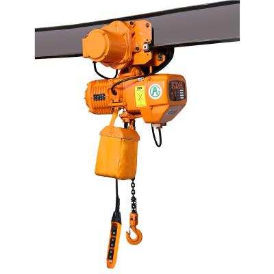 China HHBB Star Liftket 3 Ton Electric Chain Hoist with Trolley 3 Ton for sale