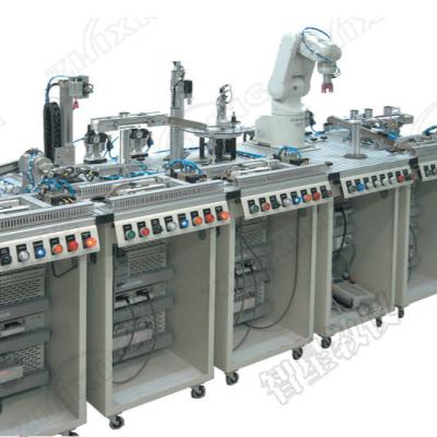 China Modular Flexible Automatic Production Line Teaching Device Teaching Equipment Training Equipment PLC < 1.5KVA for sale