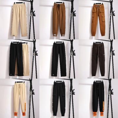 China Anti-wrinkle hip hop fried sweatpants 2022 new autumn and winter women's street sweatpants loose high waist leggings women's jogger pants for sale