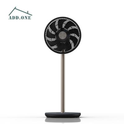 China Electronic Control With LED Display ECO Mode 12 Inch DC Quiet Circulating Electric Stand Pedestal Fan for sale