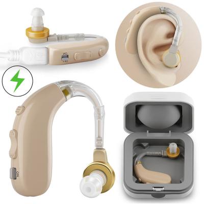 China Hot Selling Noise Reduction Hearing Aid For Hear Disable Person Color Feature Original Fit Noise Reduction Behind The Ear for sale