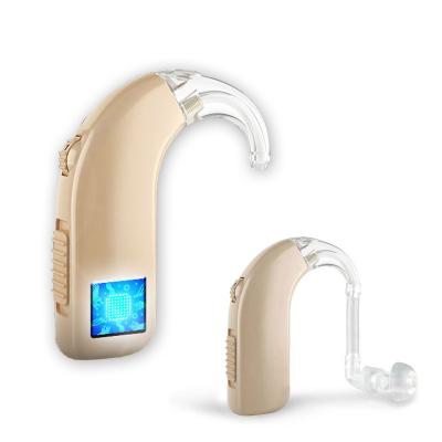 China USB Connect AXONE Digital Hearing Aid Rechargeable Hearing Amplifiers Mini Hearing Aids Wireless For 80-90dB Moderate Loss for sale