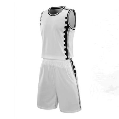 China Men's Mesh Athletic Basketball Uniforms Custom Antibacterial Sublimated Basketball Tank Tops for sale