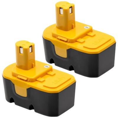 China Machine- Ni-MH Replaces Ryobi 18V 3.6Ah Rechargeable Battery Pack For Ryobi Cordless Electric Drill Machine Tool Battery Box for sale