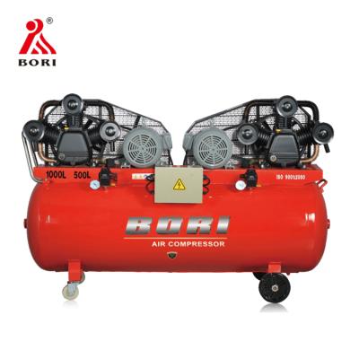 China Oil Free Factory Manufacturing Large Portable Red Air Compressor for sale