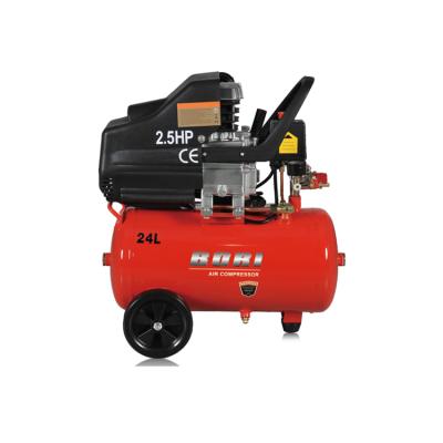 China OIL-LESS Factory Direct Driven Best Price 24L 2.5HP Portable Air Compressor for sale