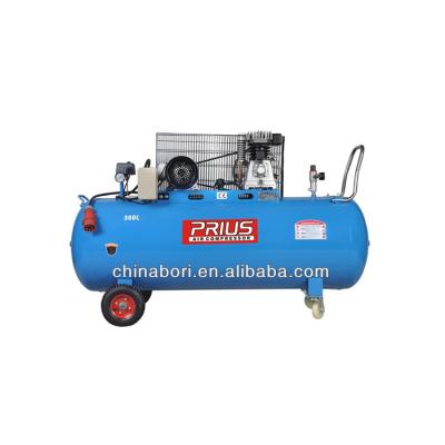 China Hot popular design 5.5HP 17.6CFM 300L 2090/8 lubricated ITALIAN STYLE BELT DRIVE PISTON AIR COMPRESSOR for sale