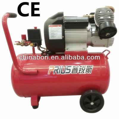 China Best Price Lubricated Coaxial Air Compressors 8.8CFM 2HP High Quality Twin V Cylinders 50 Liters for sale