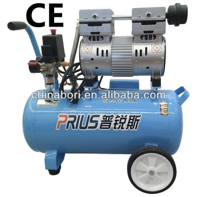 China 850W, 220/110V, 30L OIL-LESS Silent Oil Free Air Compressor with Good Price and Service for sale