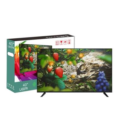 China Living Room Hotel TV Full HD 1080p LED TV Normal Television 40 Inch Digital TV Smart TV for sale