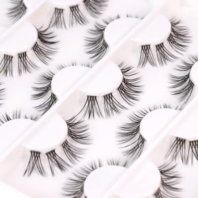 China Natural Popular Vegan 3D 5D 8D Long Mink Synthetic DIY Private Label DIY Precut Segmented Lashes New Custom Precut Segmented Lashes for sale