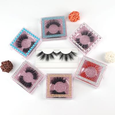 China Delicate Eyelash Bameier Drop Shipping 6D Mink Lashes DW Fluffy Lashes With Custom Box for sale