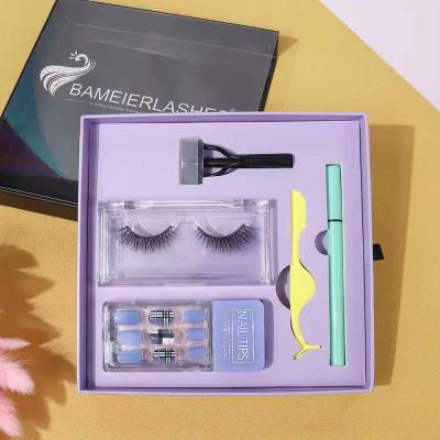 China Long Natural Eyelash Vendor Customized Boxes Eyelash Tweezers Wholesale Mink Eyelash Real Vendor for sale