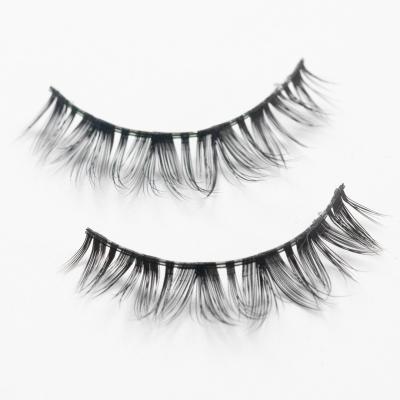 China 2020 New Design YH Long Radial Faux Mink Lashes Flower Petal Long Radial Eyelash for sale