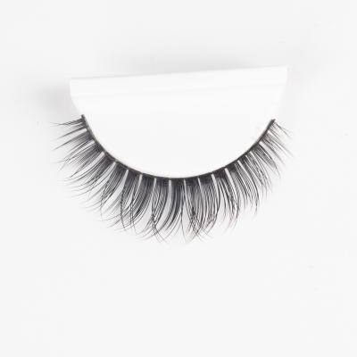 China YH06 Full Natural Long Strip Lashes Faux Mink Eyelash With Own Brand Packaging Boxes for sale