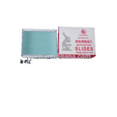 China Educational Instrument Prepared Microscope Slides Plate Lab Microscope Glass 80302 for sale