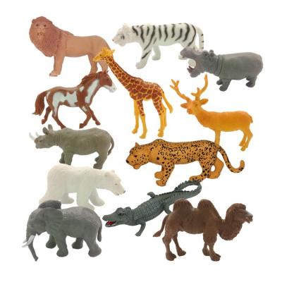 China Educative ; Original Factory PVC Interactive Animals Highly Cost Effective Realistic Toys Sets Wild for sale