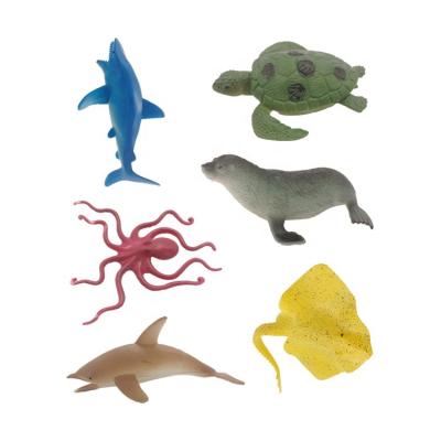 China Educative ; Factory Hot Sell PVC Material Eco - Friendly Marine Animal Figure Set Interactive Highly Cost - Effective for sale