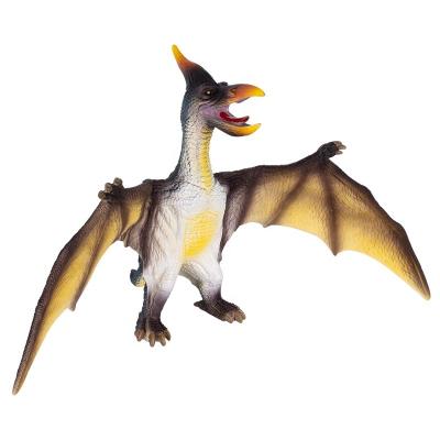 China Educative ; Interactive Vinyl Rubber Filled Cotton Pterodactyl Animal Dinosaurs For Kids Toys for sale