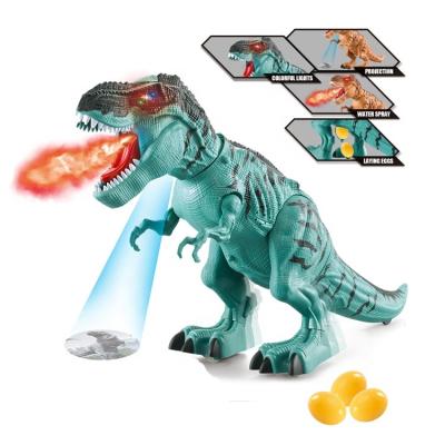 China Remote Control Egg Dinosaur Throw/Walk/Projection/Glow/Configuration Walking RC Robot Dinosaur With Realistic Sound Walking Dinosaur for sale