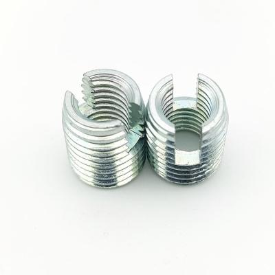 China Factory Sale Stainless Steel Metric Size Thread Self Tapping Insert With Cut Holes for sale