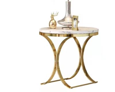 China Marble side table adjustable (height) for sale