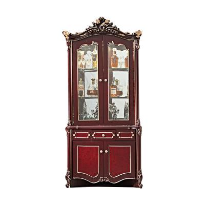 China Modern Glass Door Wine Display Cabinet Glass Dining Wine Cabinet Storage Furniture for sale