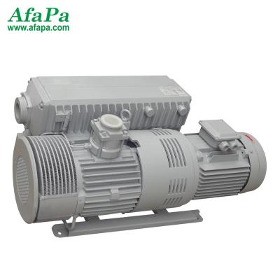 China Single Stage Lubricated Rotary Vacuum Drying 6Hp Vane Air Vacuum Pump for sale