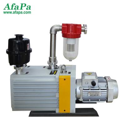 China Lubricated Refrigeration Rotary Vacuum Pump Two Stages Vane for sale