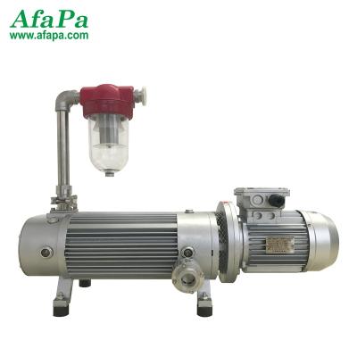 China Solvent Recycling Dry Screw Vacuum Pump With Liquid Dust Filter for sale