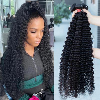 China Deep Wave Raw Unprocessed Indian Remy Indian Hair 100% Original Deep Wave Human From Best Indian Hair Bulk Sellers for sale