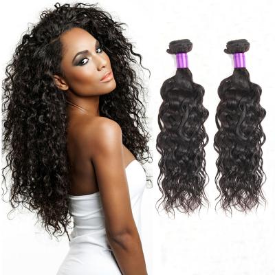 China Wholesale Cuticle Aligned Raw Indian Temple Hair Vendor Water Wave Virgin Hair Bundles Vendors From India for sale