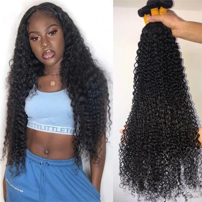 China Jerry Curl Weave Human Hair 100% Raw Unprocessed Jerry Curly Virgin Human Hair Burmese Hair Extension Bundles for sale