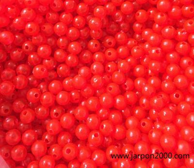 China fish beads， plastic beads， round beads for sale