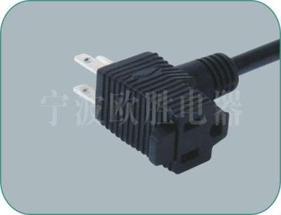 China Home Appliance USA Piggyback Power Cord for sale