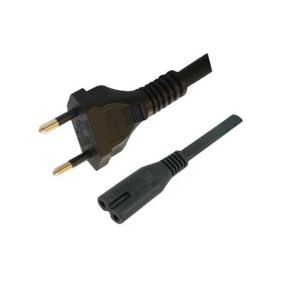 China Home Appliance BRAZIL 2 PIN POWER SUPPLY ATTACH NBR14136 WITH C7 CONNECTOR for sale