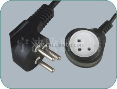 China COMPUTER 3 Pin Israel Plug with Israel Extension Socket for sale