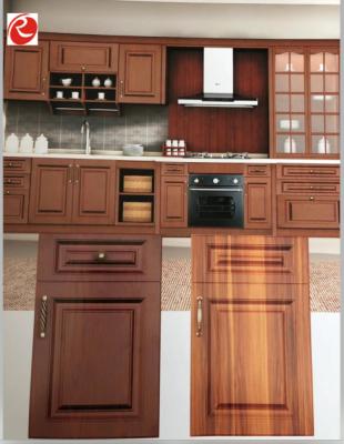 China Kitchen and furniture wall panel plywood PVC coated doors and windows buffet door wooden plywood for sale poplar core plywood for sale