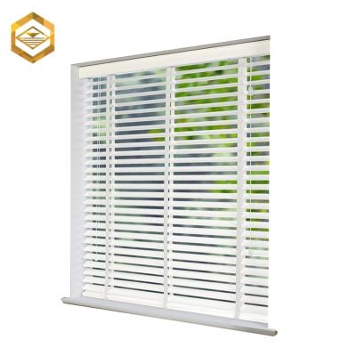 China Travel Venetian Blackout Motorized Venetian Window Blind And Motorized Skylight Blinds for sale