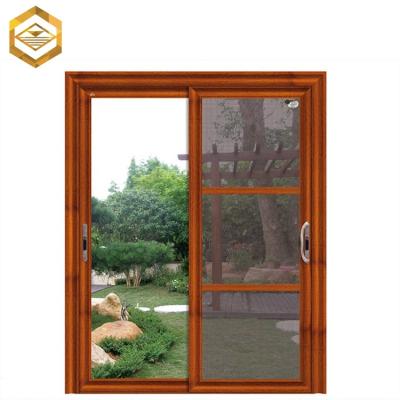 China Sliding Wood Grain Kevlar Window Protection Netting for sale