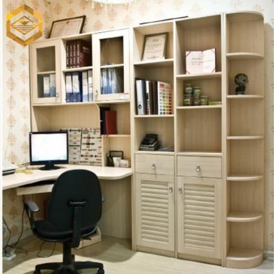 China Bookcase all metal bookshelf aluminum bookshelf with study table for sale