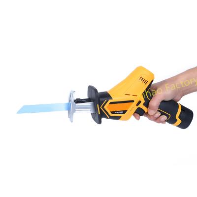 China 12V Cordless Saber Saw Portable Electric Reciprocating Saw for Wood Metal Tube Plastic Bone Cutting for sale