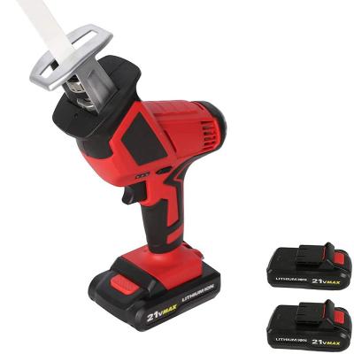 China 3000SPM Garden Brushless Chargeable Cordless Power Exchange Saw Handheld Outdoor Cutting Saber Saw For General Li-Battery for sale