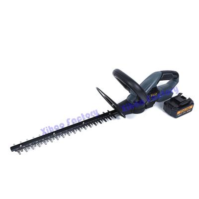 China 47cm length & 6cm Blade Width Portable Cordless Power Outdoor Hedge Trimmer Cutter Machine For Landscaping Grass Tree for sale