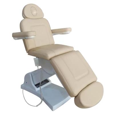 China Wholesale Modern Motors Electric Facial Bed 3 Beauty Salon Furniture Adjustable Cosmetic Tattoo Chair for sale