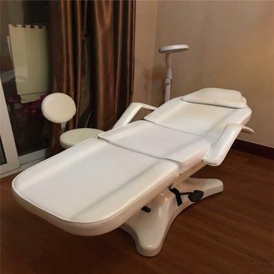 China Modern Professional Beauty Salon Table Bed Facial Chair For Facial Massage Tattoo With Leather Cover For Sale for sale