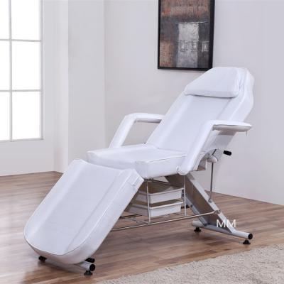 China Modern High Quality Facial Bed Adjustable Table Chair Beauty Spa Salon Tattoo Massage for sale